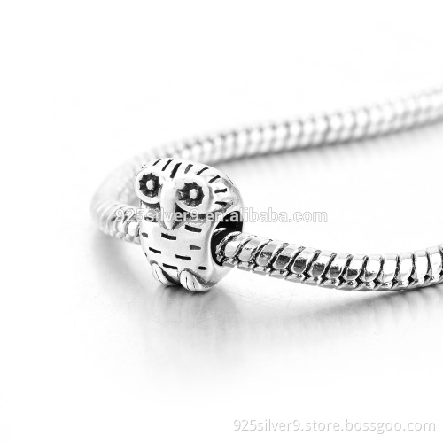 custom stamped metal jewelry bracelets hot new products for Genuine 925 sterling sliver bracelets beads charm bracelets